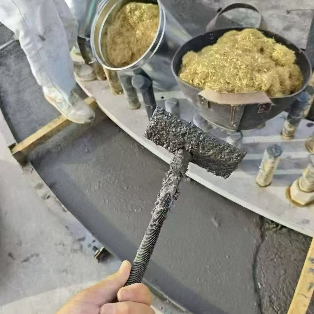 福州C120钢纤维高强无收灌浆料 轧机压缩机汽轮机发电机锻压设备底座灌浆材料